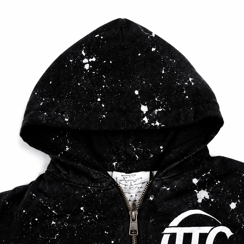 RATED “D” SPLATTER ZIP-UP