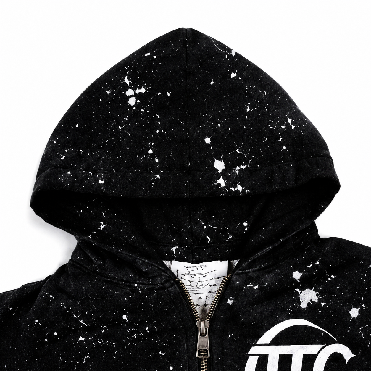 RATED “D” SPLATTER ZIP-UP
