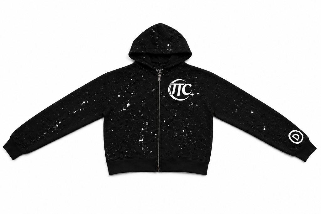 RATED “D” SPLATTER ZIP-UP
