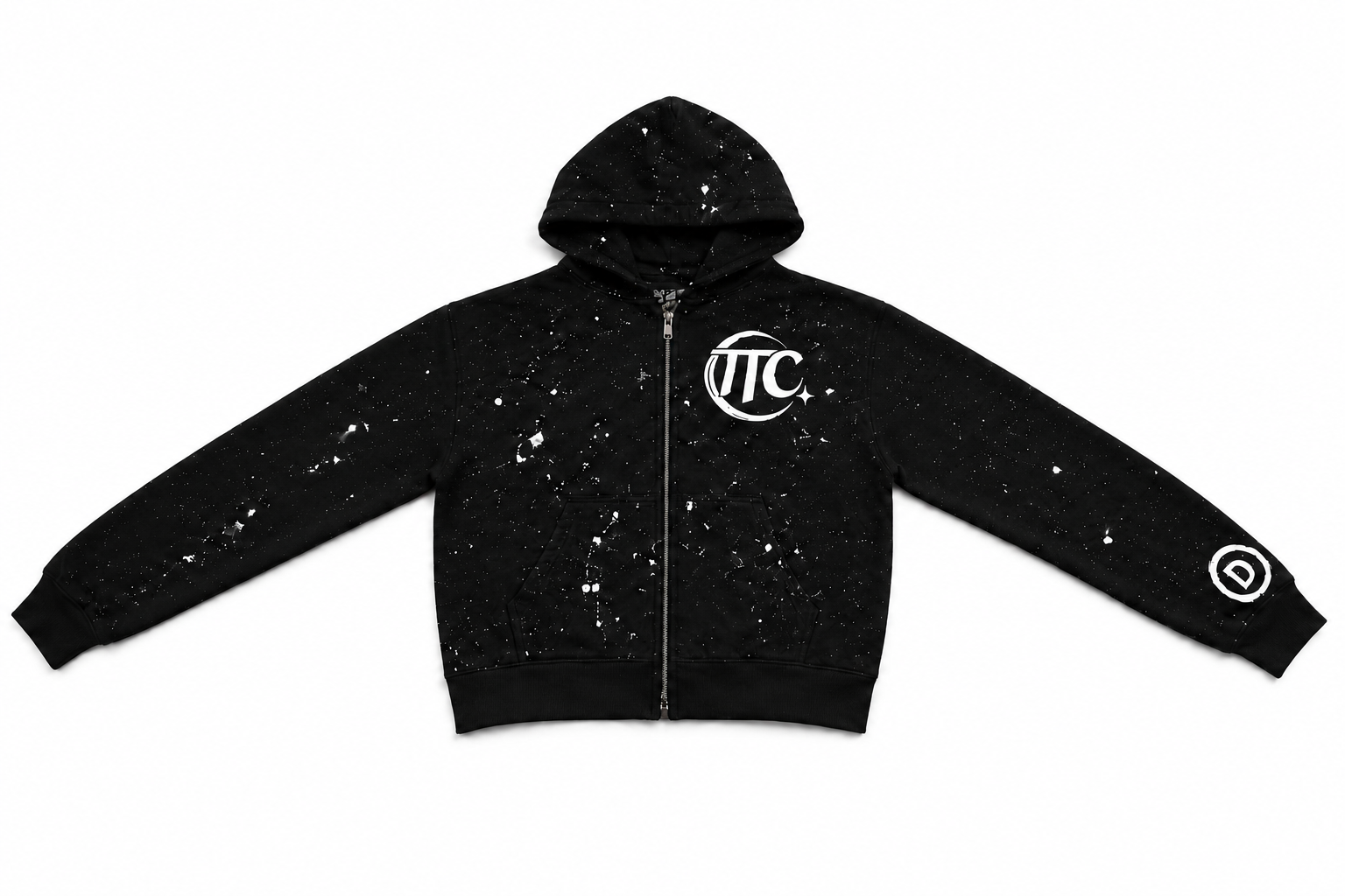 RATED “D” SPLATTER ZIP-UP