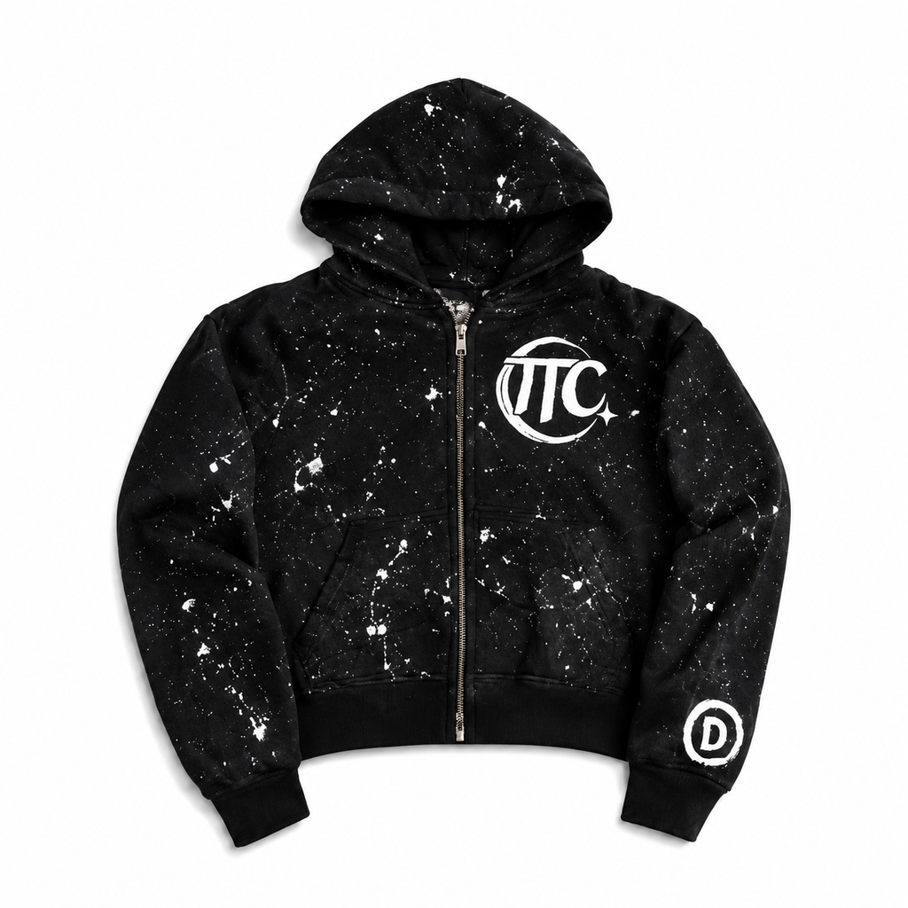 RATED “D” SPLATTER ZIP-UP